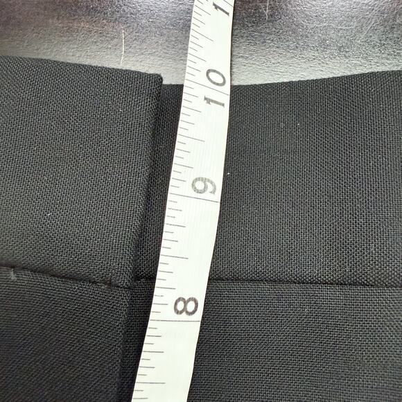 Talbots Petites Wide Leg Classic Trouser Pants Black NWT Size 10P - Picture 9 of 11